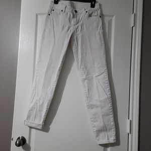 KUT from the kloth white denim jeans